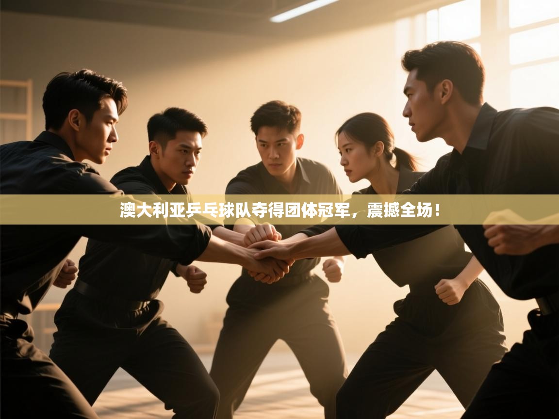 澳大利亚乒乓球队夺得团体冠军，震撼全场！  第1张