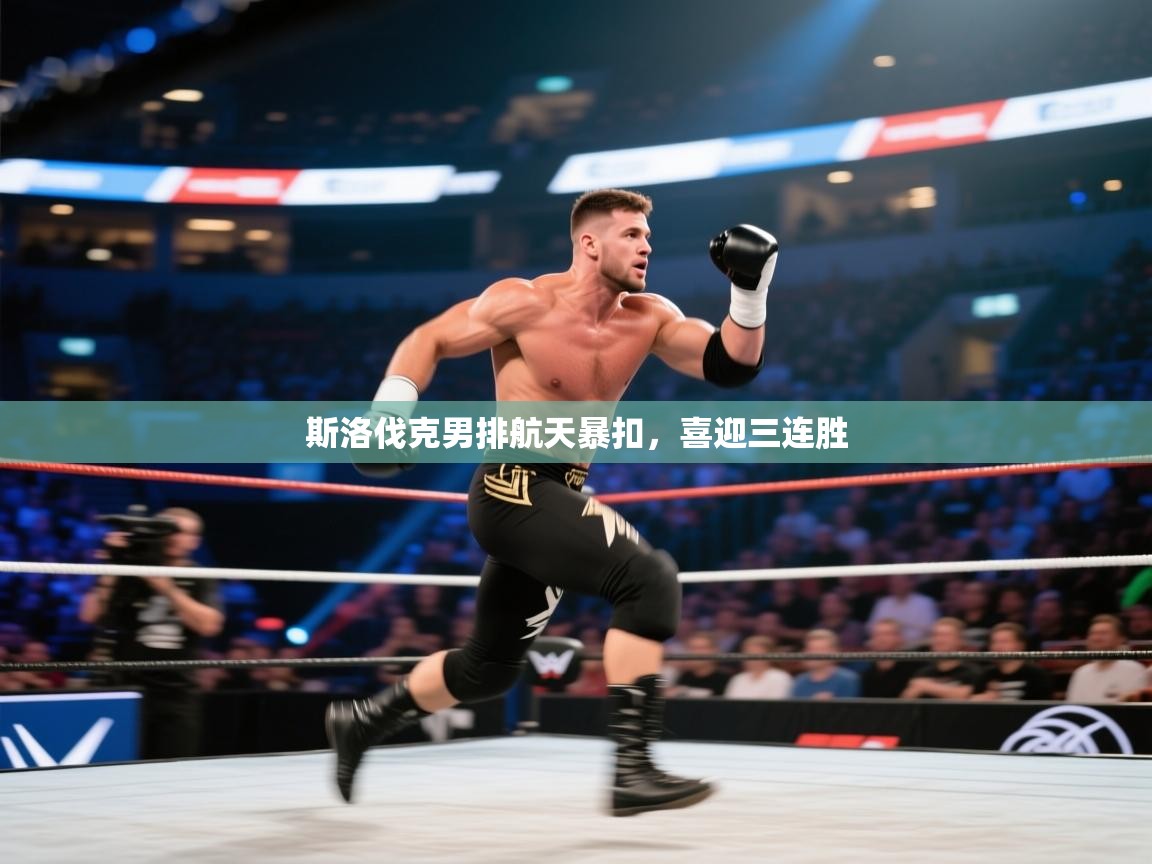 斯洛伐克男排航天暴扣，喜迎三连胜