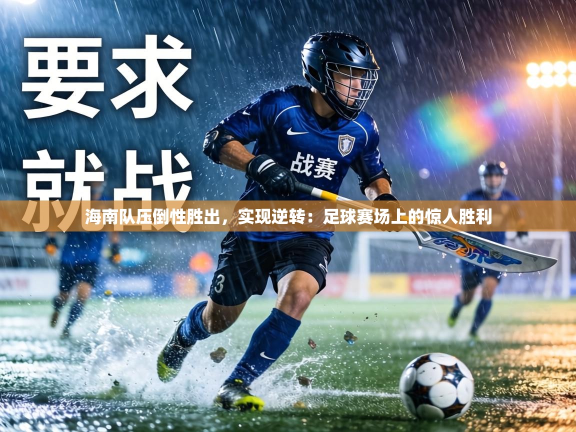 海南队压倒性胜出,实现逆转:足球赛场上的惊人胜利 第1张